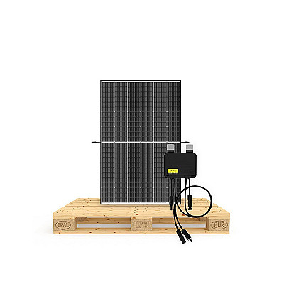 Saulės moduliai Sunpower P6 405 W Full Black + Tigo 700 W paletė 34 vnt.