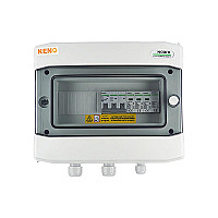 AC prijungimo dėžė su viršįtampių ribotuvu, tipas 1+2, 32A 3-F internetu