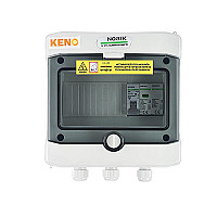 AC prijungimo  dėžė su viršįtampių ribotuvu, 2 tipo, 16A 1-F internetu