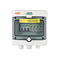 AC prijungimo dėžė su viršįtampių ribotuvu, 2 Tipo, 20A 3-F internetu AC prijungimo dėžė su viršįtampių ribotuvu, 2 Tipo, 20A 3-F internetu