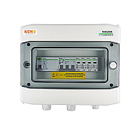 AC prijungimo dėžė su viršįtampių ribotuvu, 2 tipo, 20A 3-F, RCD 100mA, A tipo internetu