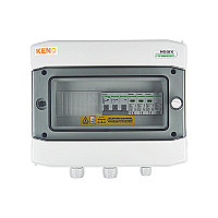 AC prijungimo dėžė su viršįtampių ribotuvu, tipas 1+2, 25A 3-F internetu