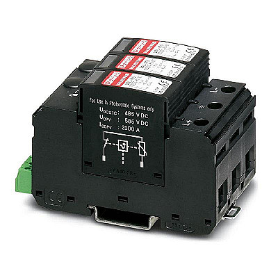 Viršįtampių iškroviklis Pheonix Contact 1000 V DC 1+2 tipas