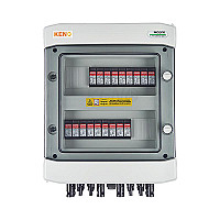 DC jungčių dežė su viršįtampių ribotuvuTipas 1+2 internetu DC jungčių dežė su viršįtampių ribotuvuTipas 1+2 internetu