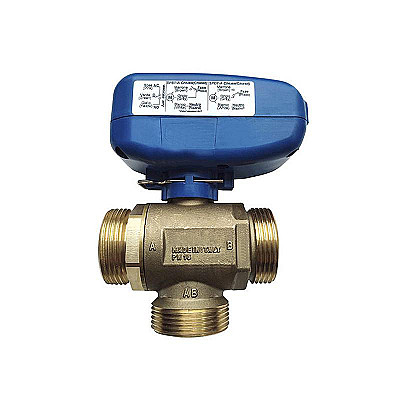 3-jų krypčių zoninis vožtuvas 5/4″ (DN32), kv=15 m³/h)