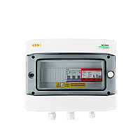 Jungčių dėžė su AC viršįtampio ribotuvu DEHN Tipas 1+2 internetu