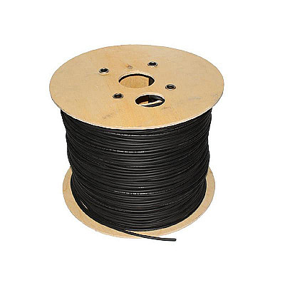 Juodo kabelio ritė 6 mm² 500 m