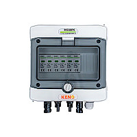 Nuolatinės srovės (DC) sujungimo skydelis su T2 tipo 1000 V DC viršįtampių ribotuvu internetu Nuolatinės srovės (DC) sujungimo skydelis su T2 tipo 1000 V DC viršįtampių ribotuvu internetu