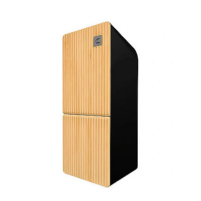 Elektromobilio įkrovimo stotelė Teltonika EVC2 - 22 kW/ 3P/ Type 2/ rozetė/ Accoya medienos dangtelis