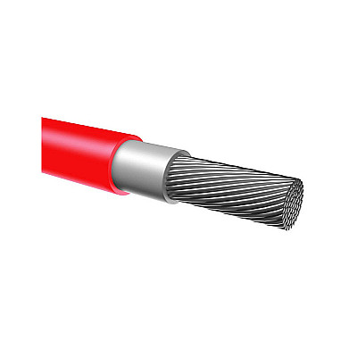 Instaliacinis PV kabelis 4 Mm2, raudonas - 500 M ritė