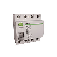 Srovės nuotėkio relė 4 polių 40A A 100mA 3F Noark internetu Srovės nuotėkio relė 4 polių 40A A 100mA 3F Noark internetu