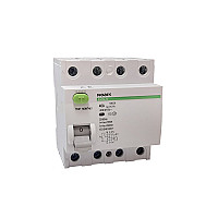 Srovės nuotėkio relė 4 polių 40A AC 100mA 3F Noark internetu Srovės nuotėkio relė 4 polių 40A AC 100mA 3F Noark internetu