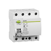 Srovės nuotėkio relė 4 polių 63A A 300mA 3F Noark internetu Srovės nuotėkio relė 4 polių 63A A 300mA 3F Noark internetu