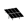 Dvipusė saulės modulių montavimo sistema žemei - Budmat Fwd2 Hbm 2X4 vertikali