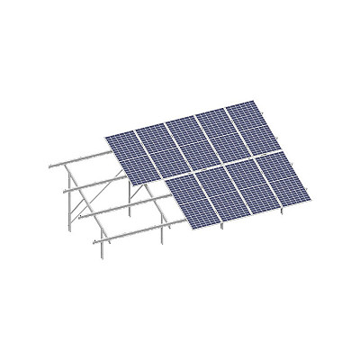 Saulės modulių montavimo sistema žemei - Budmat Fwd2 Hcm 2X7 Vertikali