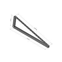 15° Trikampis, skirtas horizontaliam montavimui internetu 15° Trikampis, skirtas horizontaliam montavimui internetu