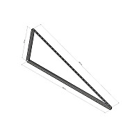 20° Trikampis, skirtas vertikaliam montavimui - Magnelis® internetu 20° Trikampis, skirtas vertikaliam montavimui - Magnelis® internetu