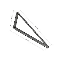 25° Trikampis, skirtas horizontaliam montavimui - Magnelis® internetu 25° Trikampis, skirtas horizontaliam montavimui - Magnelis® internetu