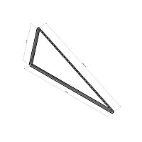 25° Trikampis, skirtas vertikaliam montavimui - Magnelis® internetu 25° Trikampis, skirtas vertikaliam montavimui - Magnelis® internetu