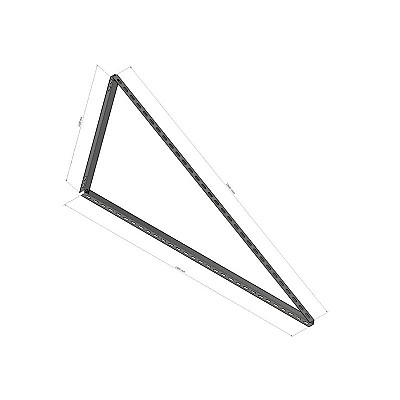 30° Trikampis, skirtas vertikaliam montavimui - Magnelis®