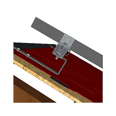Reguliuojamas fotovoltinis skiedrų stogo laikiklis