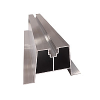 Trapecijos formos bėgelis 420/70 mm + Epdm internetu Trapecijos formos bėgelis 420/70 mm + Epdm internetu